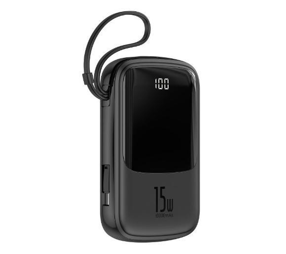 Powerbank Baseus PPQD-A01 Powerbank Qpow з кабелем USB-C, 10000 mAh, 15W
