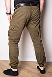 Чоловічі штани джогери Big Gastino олива Туреччина 29-36р, фото 2