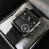 Чоловічий годинник для військових Lige Maxi з 2 механізмами часу, фото 8