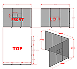 Складна мобільная перегородка, фото 10