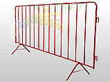 Огородження тимчасове переносне Оптима 2500 мм, фото 4