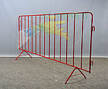 Огородження тимчасове переносне Оптима 2500 мм, фото 6