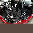 Комплект килимків з екошкіри для Mercedes GL X166, на 5/7 місць, фото 5