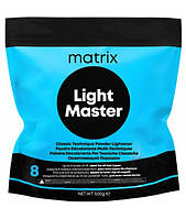 Пудра для освітлення волосся Matrix Light Master порошок для знебарвлення волосся до 8 рівнів тону 500 гр