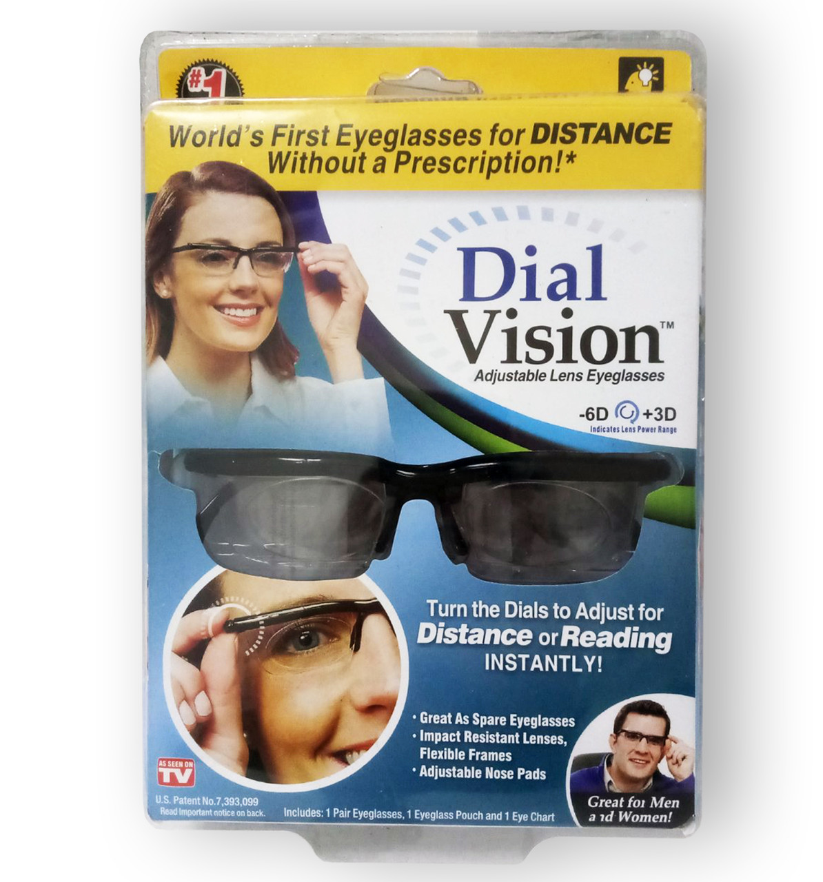 Окуляри-лупа Dial Vision з регулюванням