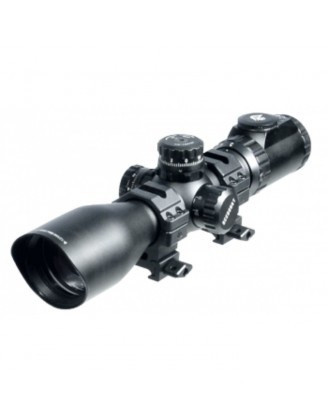 Оптичний приціл LEAPERS Accushot Precision Target 3-12X44 Mil-dot, подсв.36кол, сітка-нитка, кільця