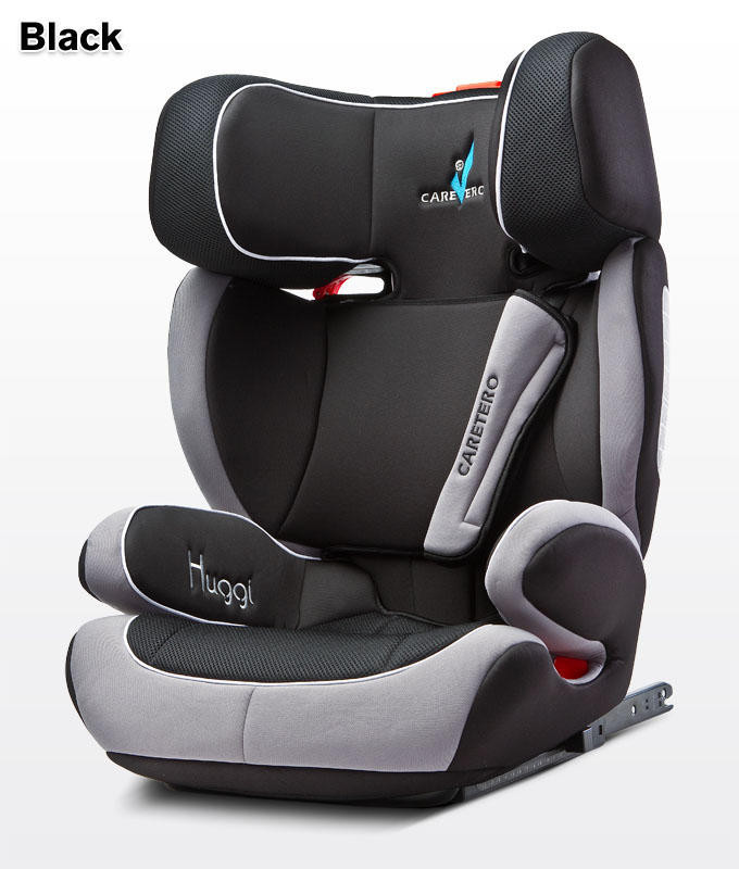 Дитяче автокрісло aretero Huggi Isofix black 15-36 кг
