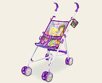Коляска для кукол Disney - Fairies D1001F на 8 колесах