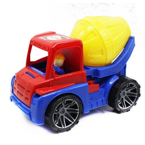 Пластиковая машина "Бетономешалка", красная, цена 130 грн — Prom.ua (ID ...