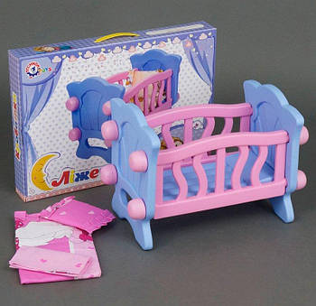 Іграшкове ліжечко для ляльок 4166