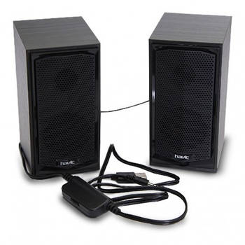 Акустична система HAVIT HV-SK518 USB, wood
