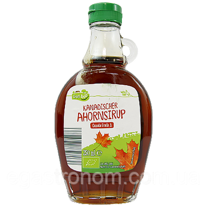 Кленовий сироп Біо Мапле Мун Bio Maple Moon 250ml 12шт/ящ (Код: 00-00011916), фото 1