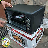 Електрична духовка для випічки ASEL AF - 50-23 сіра с, електродуховка Асель на 50 літрів, фото 2