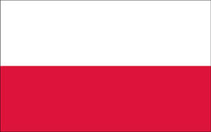 Польскій прапор на вулицю, на стіну