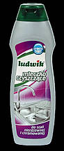 Чистяче молочко для нержавіючої та хромованої сталі Ludwik 300мл