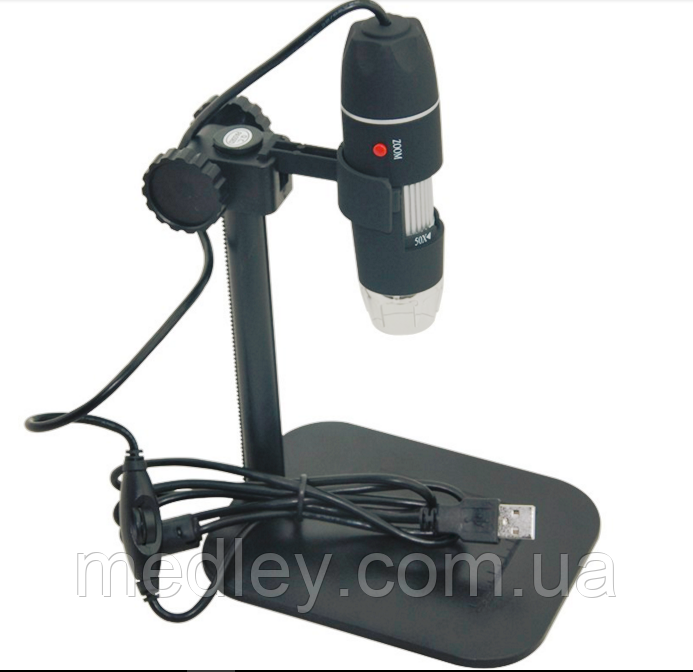 Цифровий USB- мікроскоп 500x на штативі