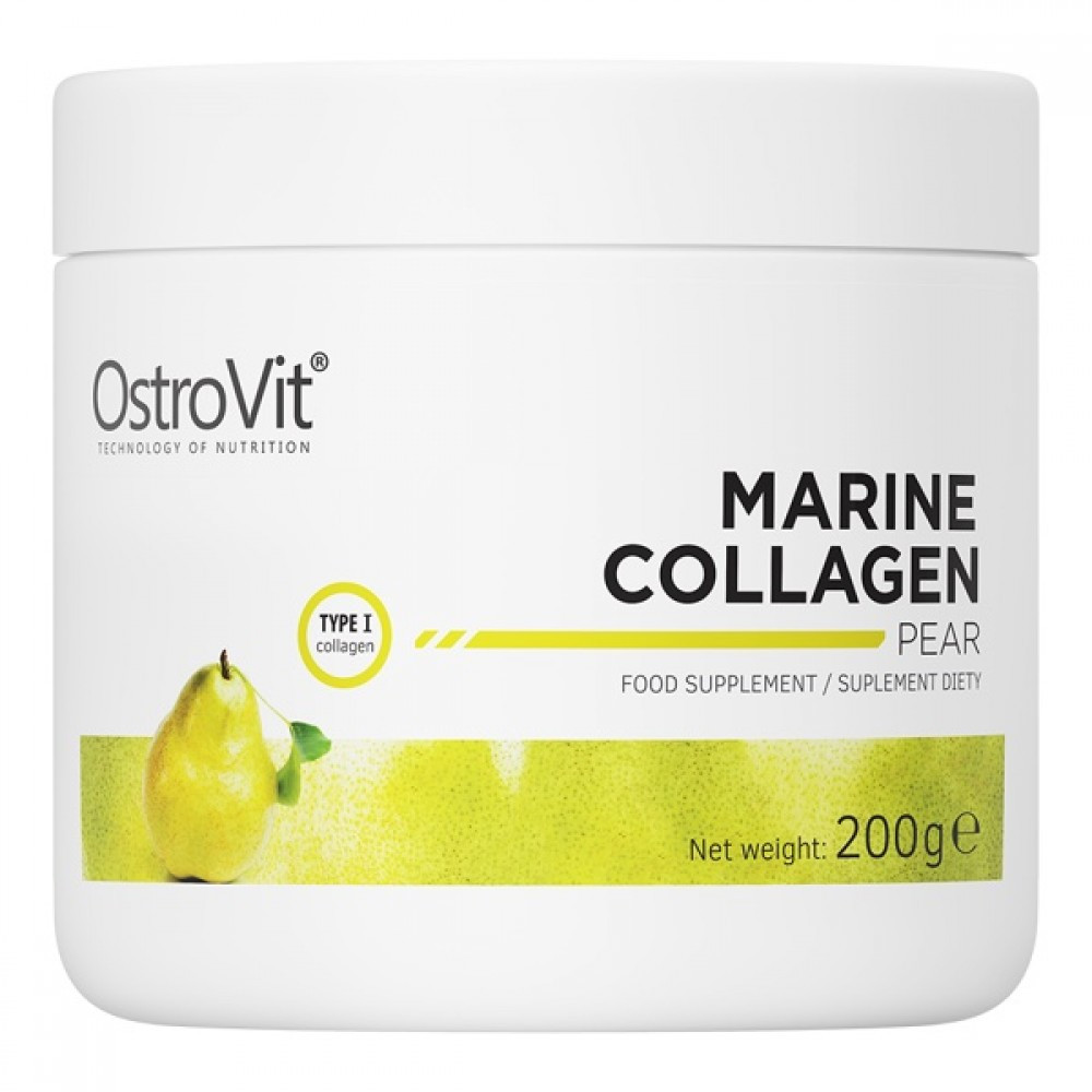 Marine Collagen OstroVit, 200 грамів (зі смаком)