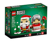 Конструктор Lego BrickHeadz Мистер и Миссис Клаус 40274