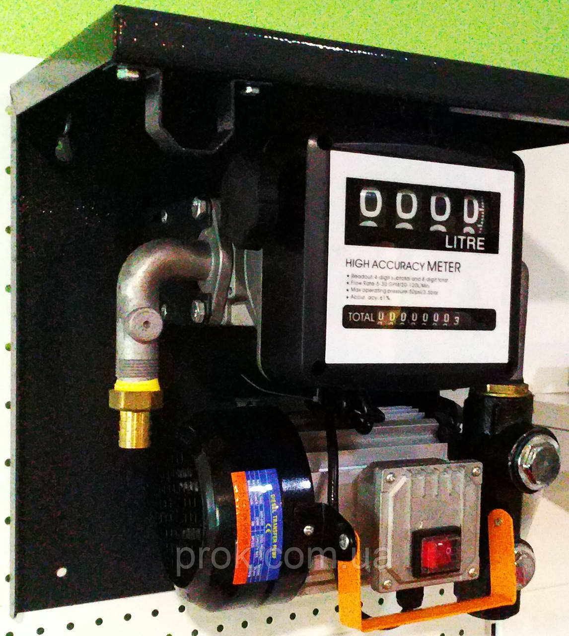 Заправний модуль (міні-азс), для заправки ДТ, з механічним лічильником - НСО 220В, 80л./хв.