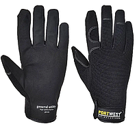 Мужские чёрные тактические перчатки Portwest a700 General Utility