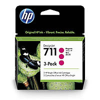 Картридж HP 711 Magenta CZ135A 3-Pack