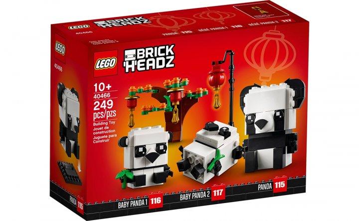 Lego BrickHeadz Панди на китайський Новий рік 40466