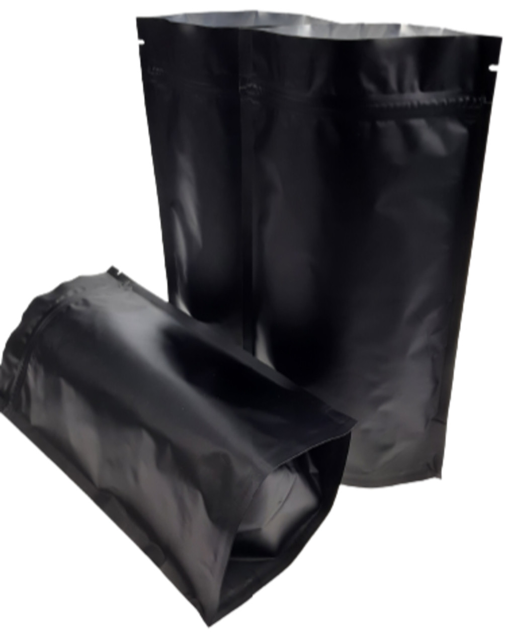 Дой-пак 180x280x45 ЧОРНИЙ (500г) + zip- замок