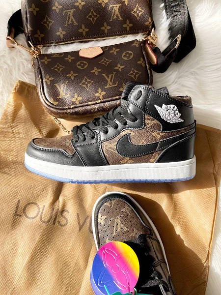 Nike Air Jordan Retro 1 x Louis Vuitton 07202 Marvinshop