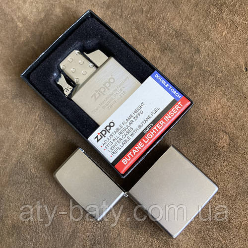 Газовый инсерт Zippo Butane Insert Double Torch 65827 +Корпус