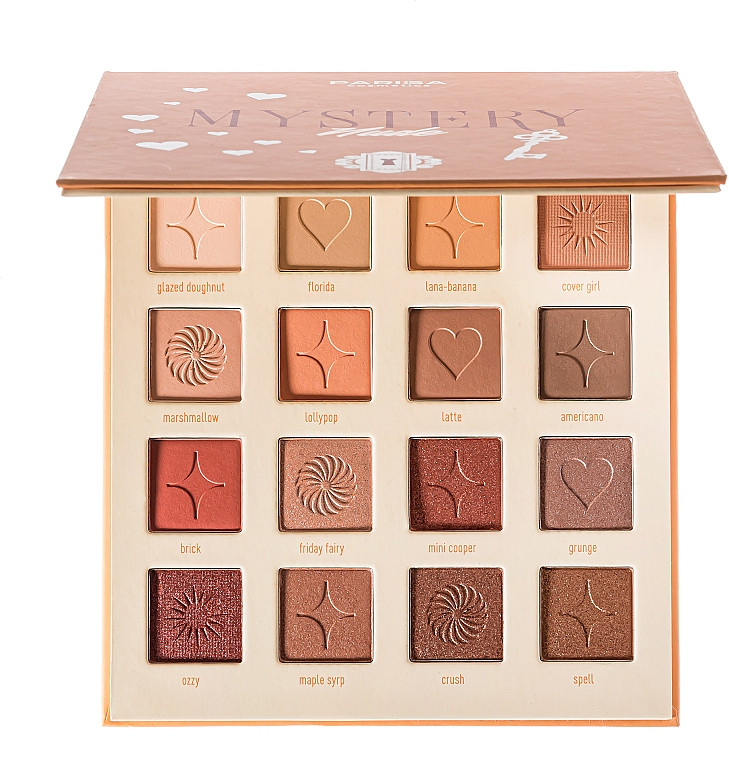 Паличка тіней для епохи Parisa Cosmetics Mystery Nude, 16 відтінків