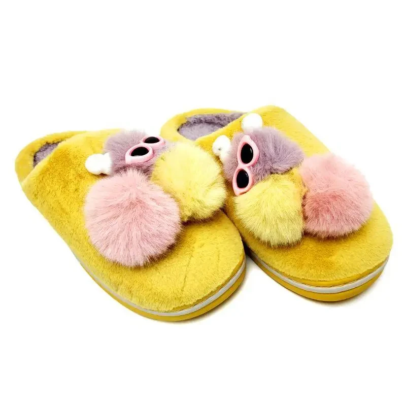 Тапочки дитячі Corifei равлик жовті закриті, фото 1