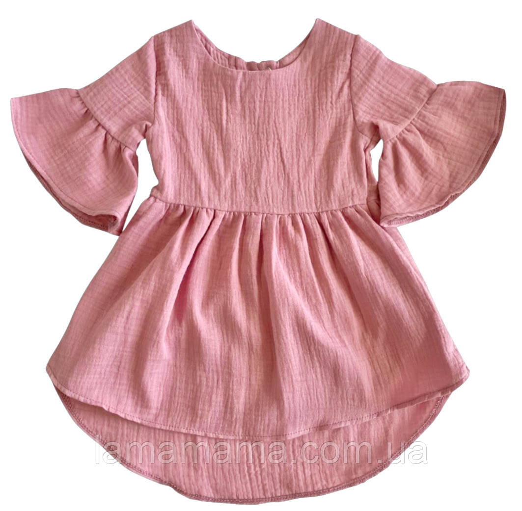 Муслінова сукня Рожева пудра Minikin, фото 1