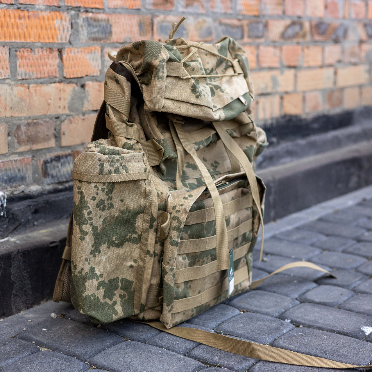 Рюкзак тактичний 80 літрів Камуфляж, фото 1