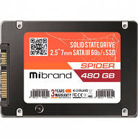 SSD накопитель Mibrand Spider 480Gb SATA III 2.5" (MI2.5SSD/SP480GB) (код 1251998)