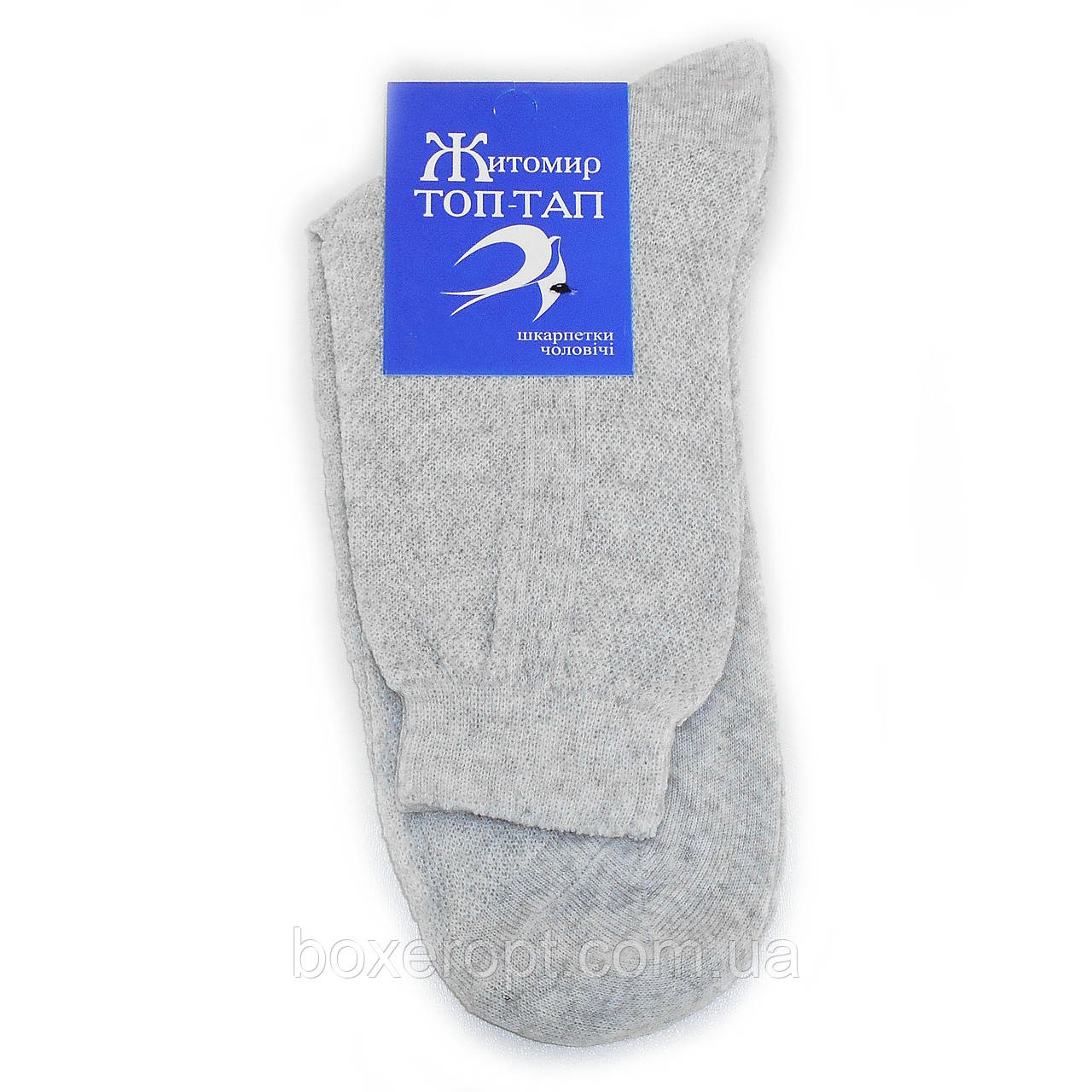Чоловічі шкарпетки ТОП-ТАП - 10.50 грн./пара (сітка, світло-сірі)
