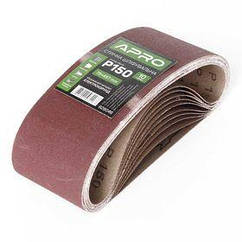 Стрічка шліфувальна нескінченна APRO P150 75?457 мм (10 шт.)