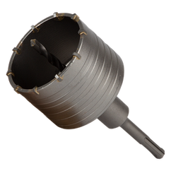 Коронка для бетону Ø80×70 мм 10 зубців + хвостовик 110 мм SDS-plus GRAD (1514405)