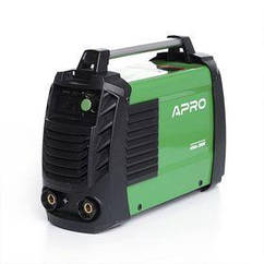 Зварювальний апарат інверторний APRO MMA-280 K, ялин.5 мм, + набір кабелів, кейс (894512)