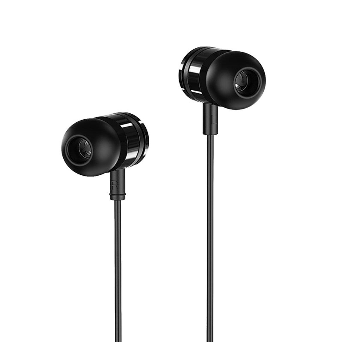 Навушники BOROFONE BM31 Mysterious universal earphones with mic Black