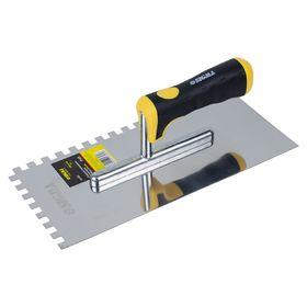 Гладилка неіржавка штукатурна з зубом Profi 280 мм×130 мм 8 х 8 мм SIGMA (8327531), фото 1