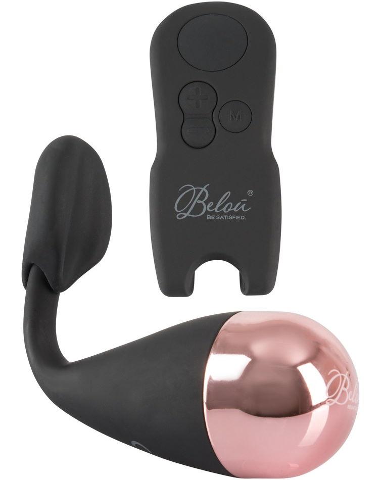 Бездротове віброяйце Belou Be Satisfied Black | Knopka