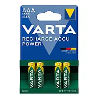 Аккумуляторы Varta Ready2use ААА, 1000 mAh (упаковка: блистер)