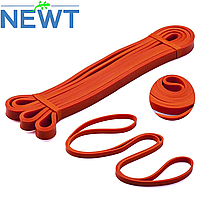 Резиновая петля для фитнеса эспандер резиновый для тренировок Newt Pro Loop Bands 5-14 кг, оранжевая