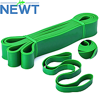 Резиновая петля для фитнеса эспандер резиновый для тренировок Newt Pro Loop Bands 20-45 кг, зеленая