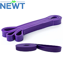 Гумова петля для фітнесу еспандер гумовий для тренувань Newt Pro Loop Bands 16-32 кг, фіолетова