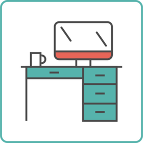 Комп'ютерні та офісні столи