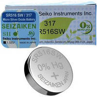 Батарейка SEIZAIKEN Silver Oxide  V317/SR516SW