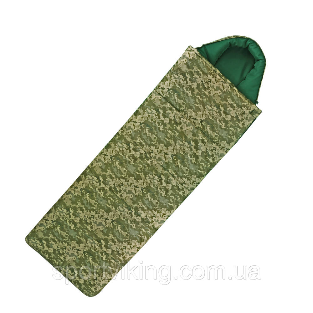 Спальний мішок ковдру IVN "Туріст" камуфляжний