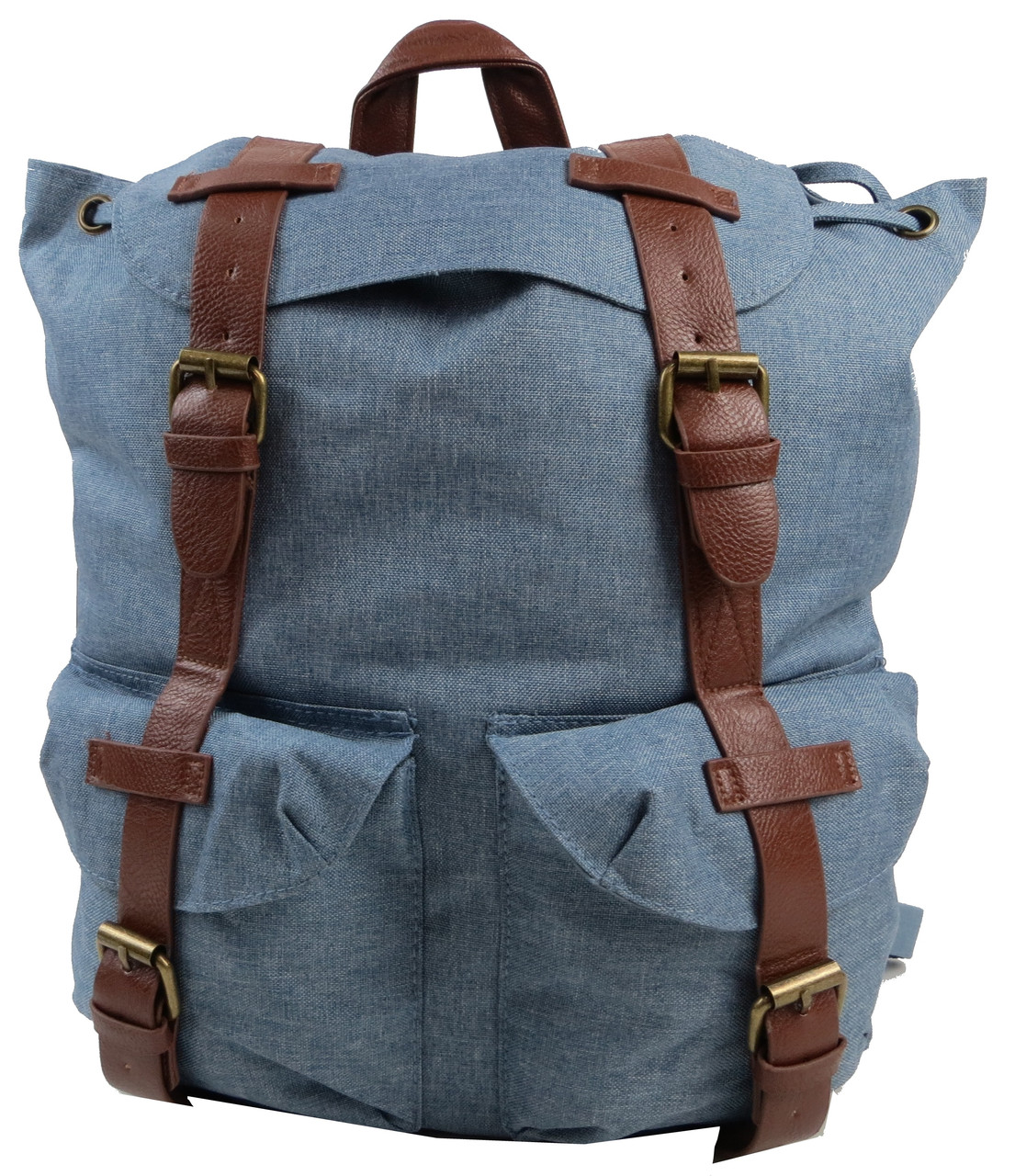 Рюкзак mebelime міський Retro-Ruscksack блакитний на 20л