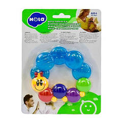 Прорізувач для зубів Hola Toys Весела гусінь (306D)